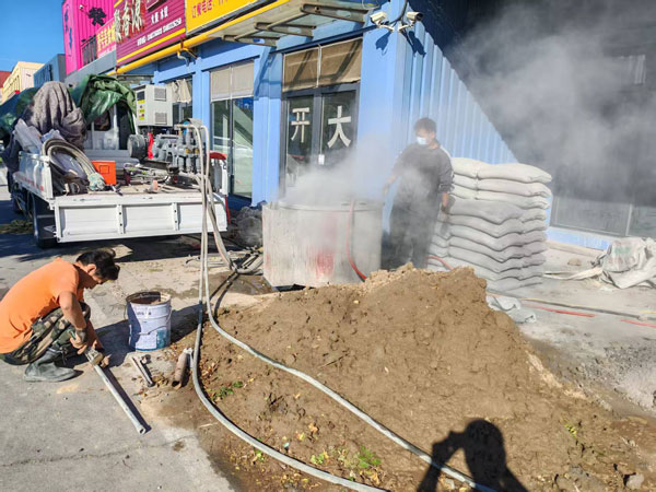 汉阴顶管注浆加固